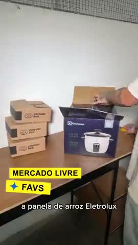 vídeo do produto
