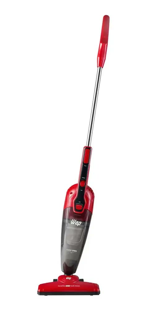Wap Aspirador De Pó Vertical 2 Em 1 Clean Speed 1000w Cor Vermelho