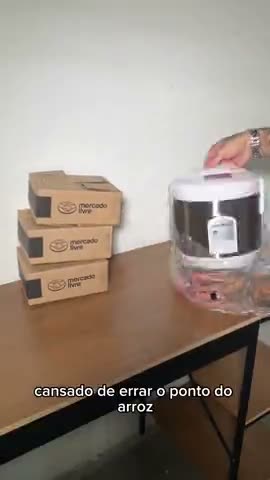 vídeo do produto