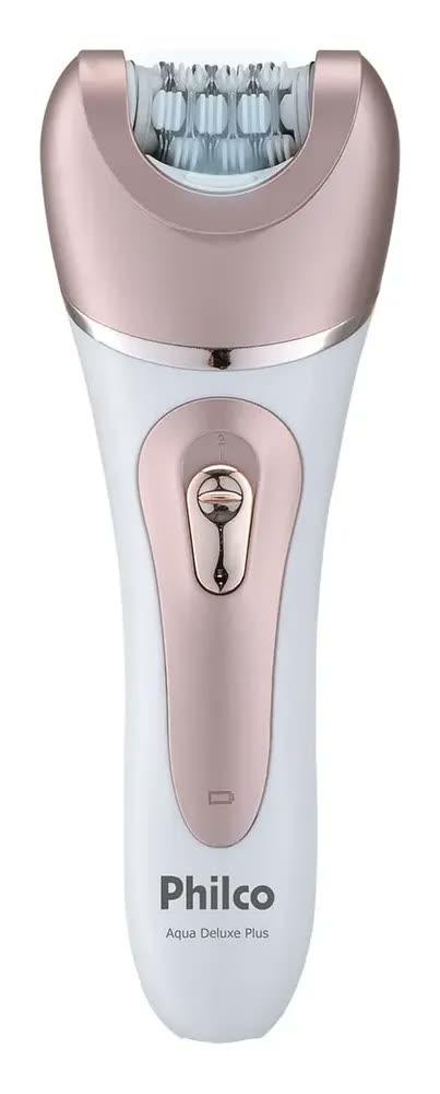 Depilador Philco Aqua Deluxe Plus Pdp02r Cor Branco/Rosa