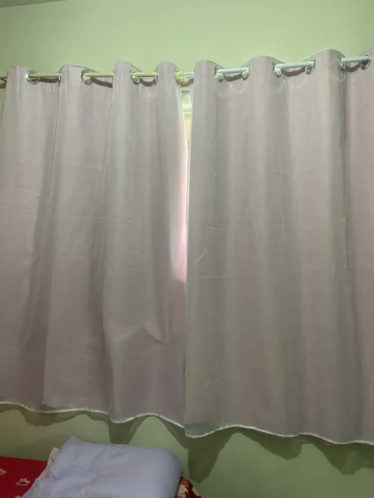 foto de Cortina Blackout Blecaute 2,20x130 Sala Cozinha Quarto Voil