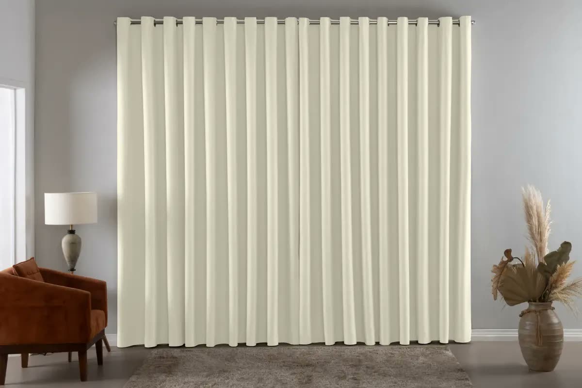 Cortina Blackout Em Tecido 3,00 X 2,50 Esticado