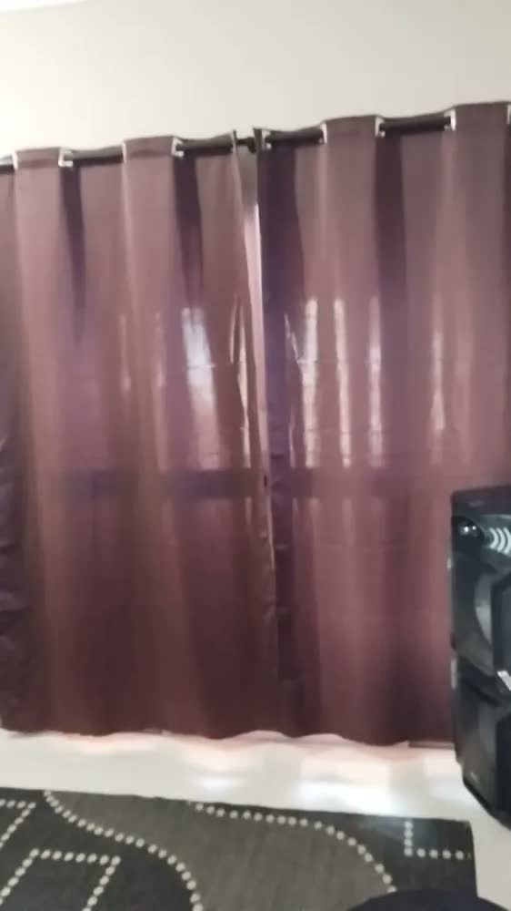 foto de Cortina Blackout Em Tecido 2,00x1,80 Corta Luz - Avelã