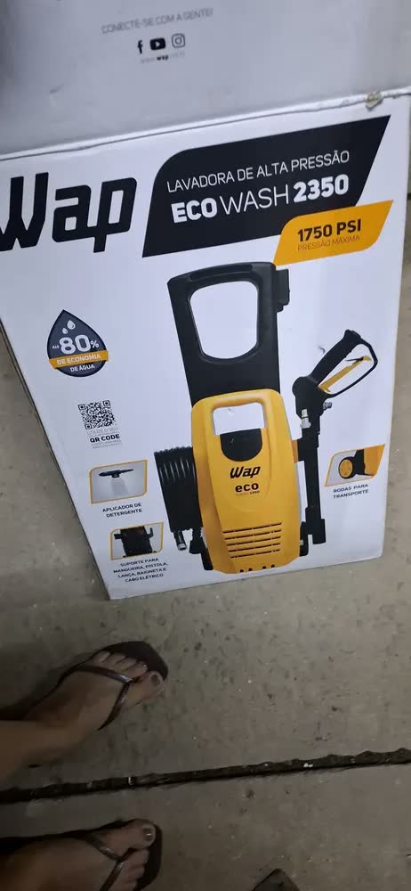 foto de Lavadora De Alta Pressão 1650w 1750psi Wap Eco Wash 2350