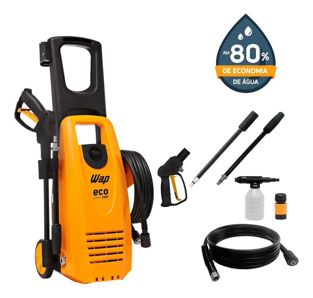 Lavadora De Alta Pressão 1650w 1750psi Wap Eco Wash 2350