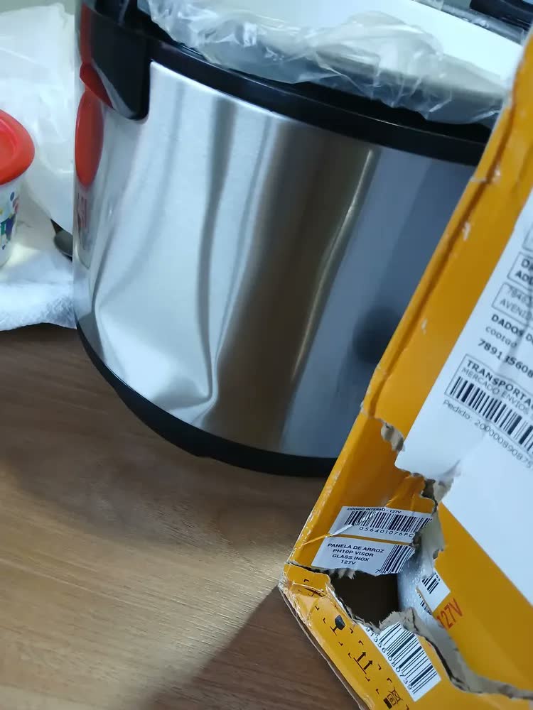foto de Panela Elétrica De Arroz 10 Xícaras Inox Ppa10p Philco Preto