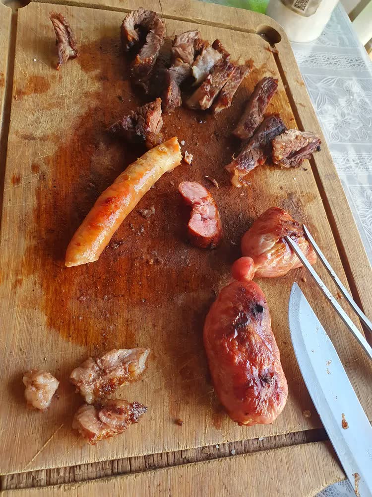 foto de Churrasqueira Elétrica Portátil Fischer Grill Cinza 65,2 cm Ranch Grill