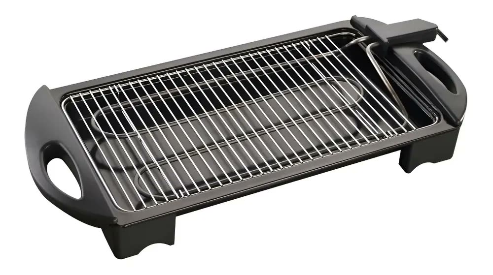 Churrasqueira Elétrica Portátil Fischer Grill Cinza 65,2 cm Ranch Grill