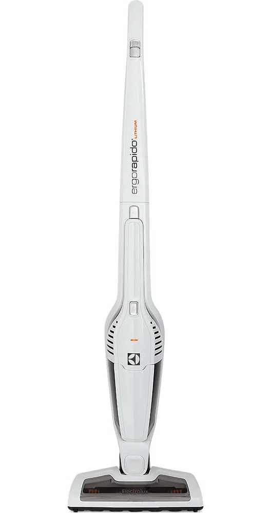 Aspirador de Pó Vertical Sem Fio Electrolux Ergorapido 2 em 1 Cyclone até 21 min Branco (ERG21) - Bivolt