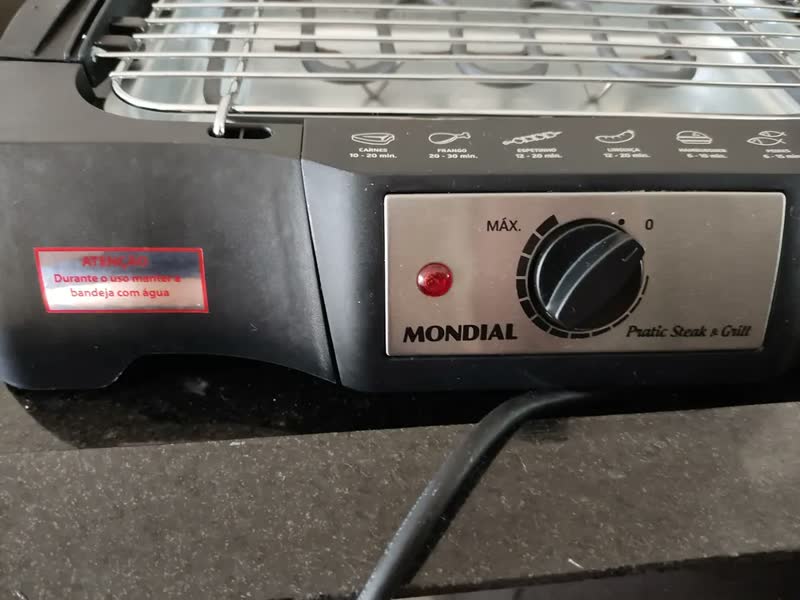 foto de Churrasqueira Elétrica Mondial 1200W CH-07