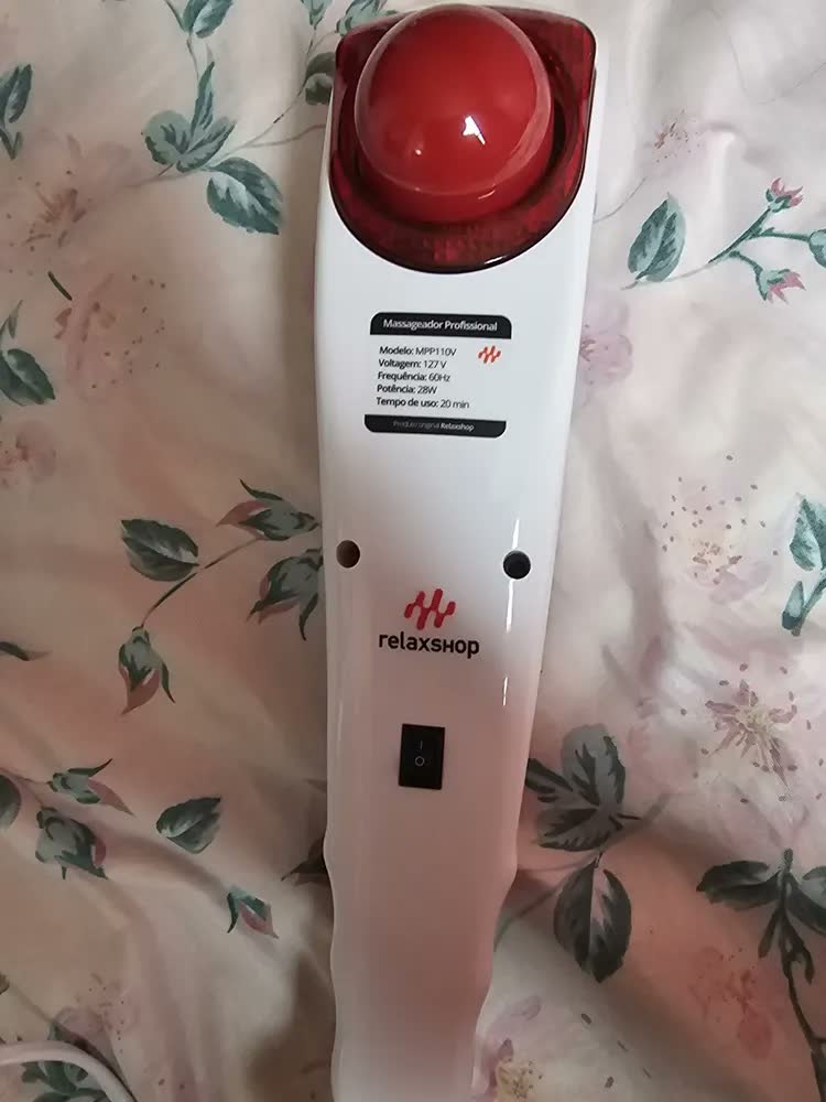 foto de Massageador Manual Infravermelho Vibratório Percussão