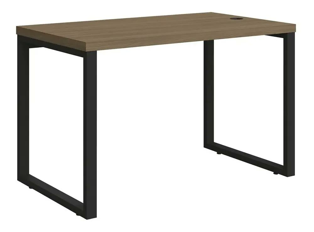 Escrivaninha Mesa Secretária Kappesberg Frame 120cm Estilo Industrial Design Quarto Escritório Moderno Cor Munique