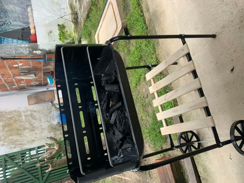 foto de Churrasqueira Mor Califórnia Bacia Esmaltada Preta 3011