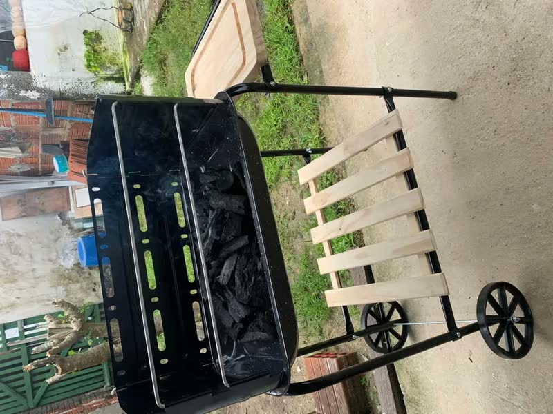 foto de Churrasqueira Mor Califórnia Bacia Esmaltada Preta 3011