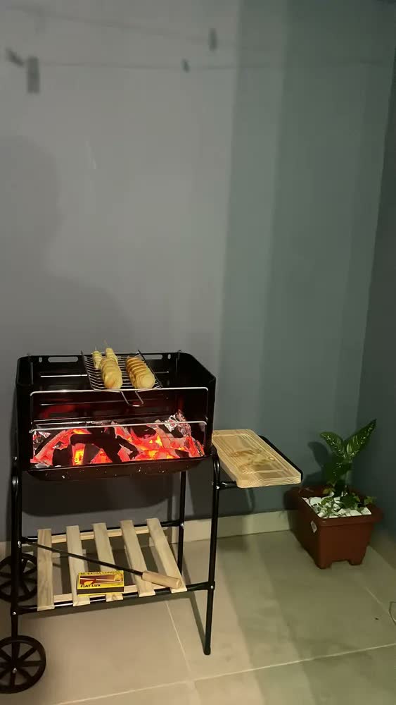 foto de Churrasqueira Mor Califórnia Bacia Esmaltada Preta 3011