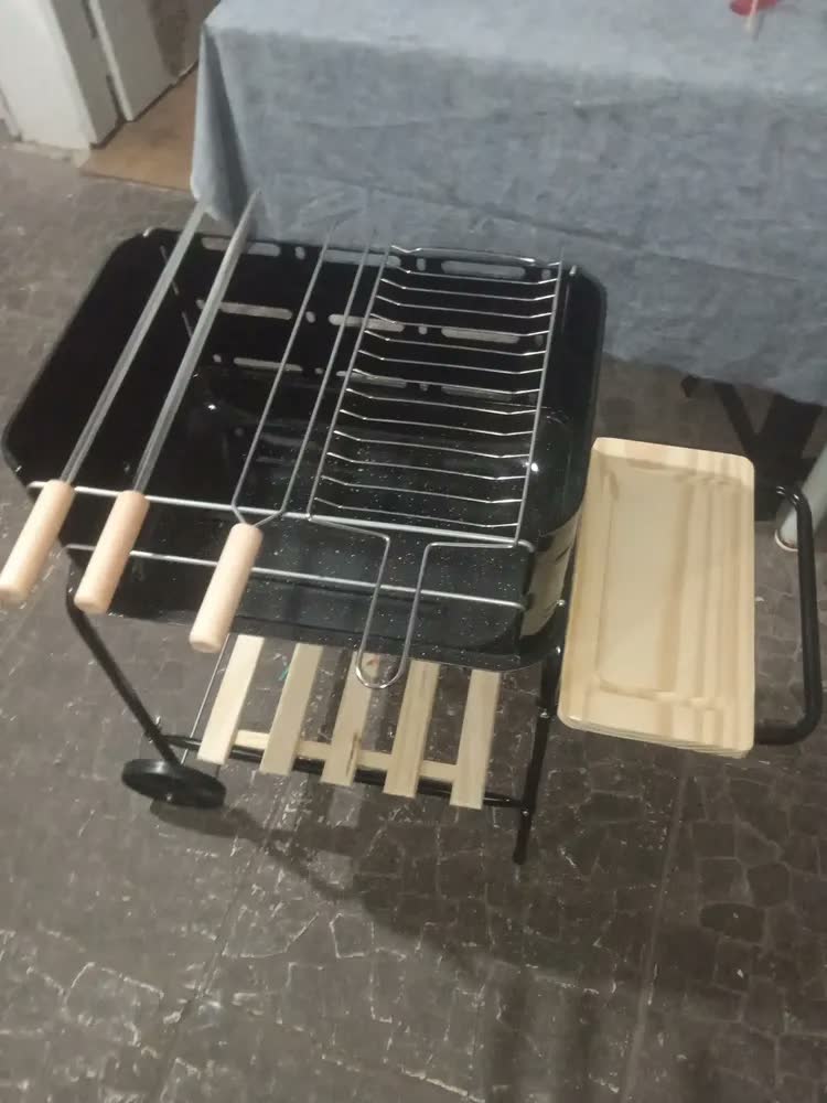 foto de Churrasqueira Mor Califórnia Bacia Esmaltada Preta 3011
