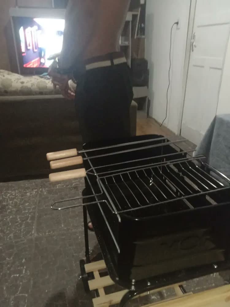 foto de Churrasqueira Mor Califórnia Bacia Esmaltada Preta 3011