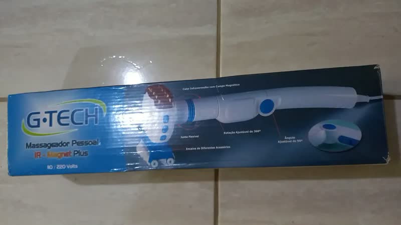 foto de Massageador pessoal G-TECH IR-Magnet Plus - Bivolt