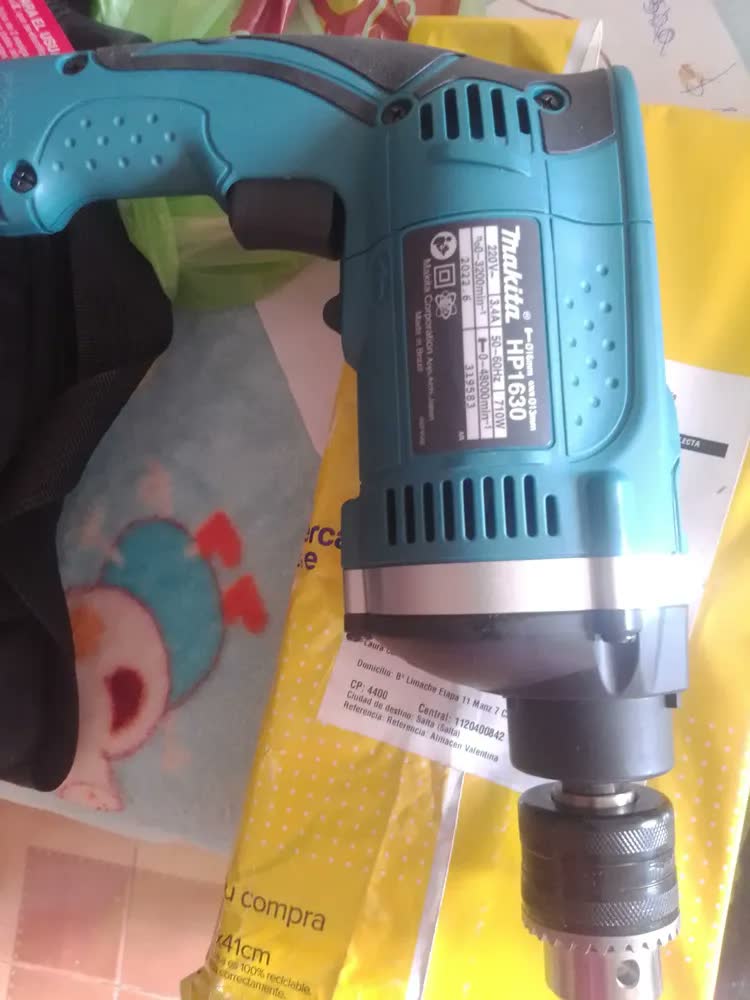 foto de Furadeira de impacto 1/2pol 710W HP1630 Makita