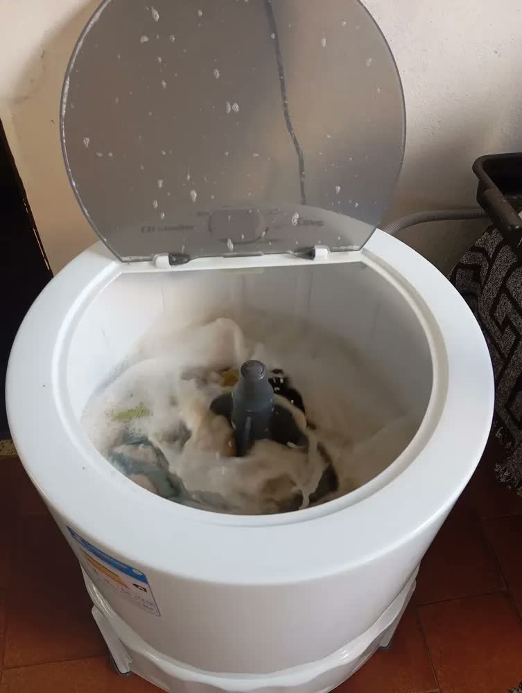 foto de Tanquinho/lavadora Semiautomática Mueller Plus 4,5kg Cor Preto