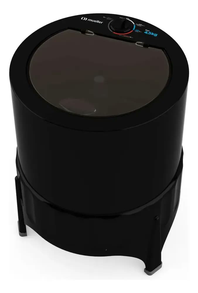 Tanquinho/lavadora Semiautomática Mueller Plus 4,5kg Cor Preto