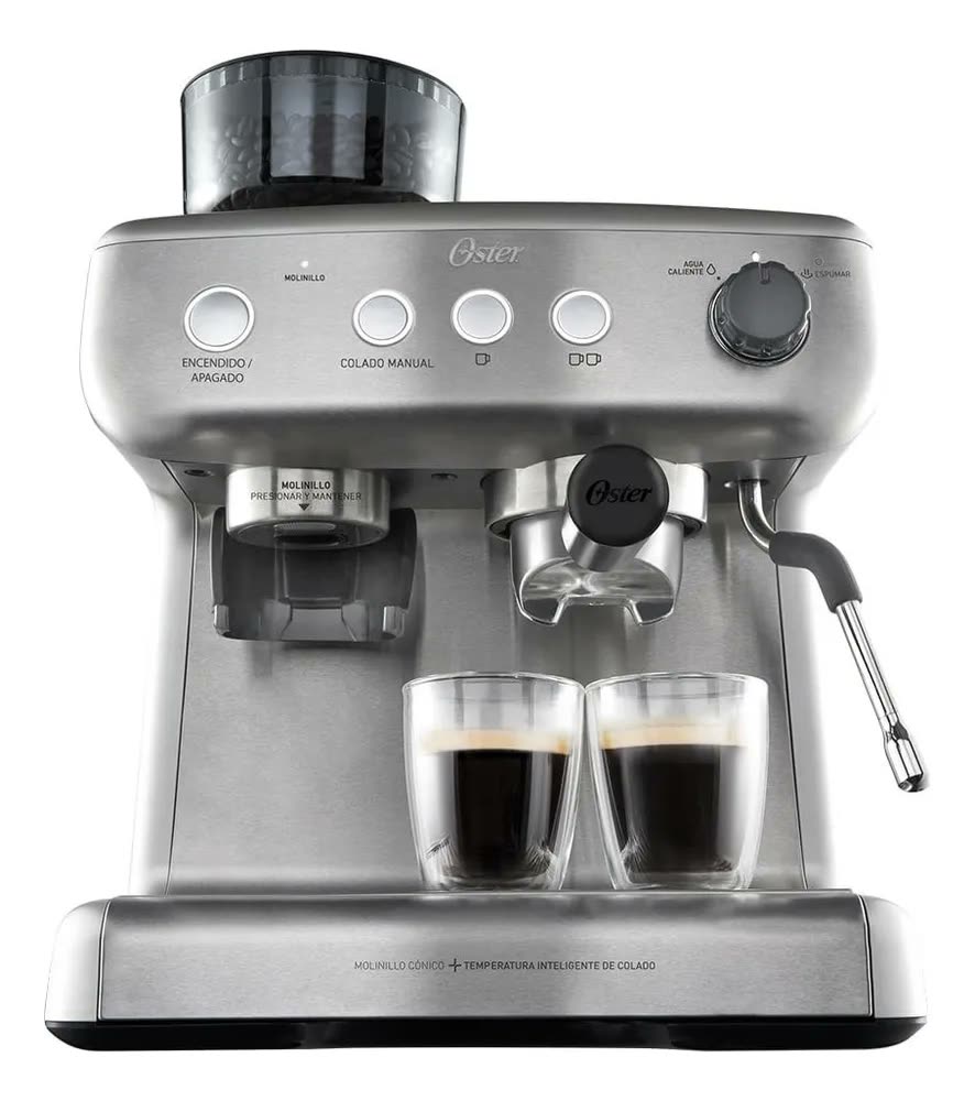 Cafeteira Espresso Oster Xpert Perfect Brew Cor Aço inoxidável