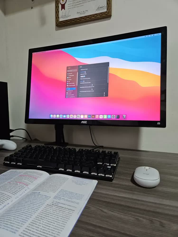 foto de Suporte Articulado Monitor Mesa 17 a 34 7kg Ergonômico F50N ELG