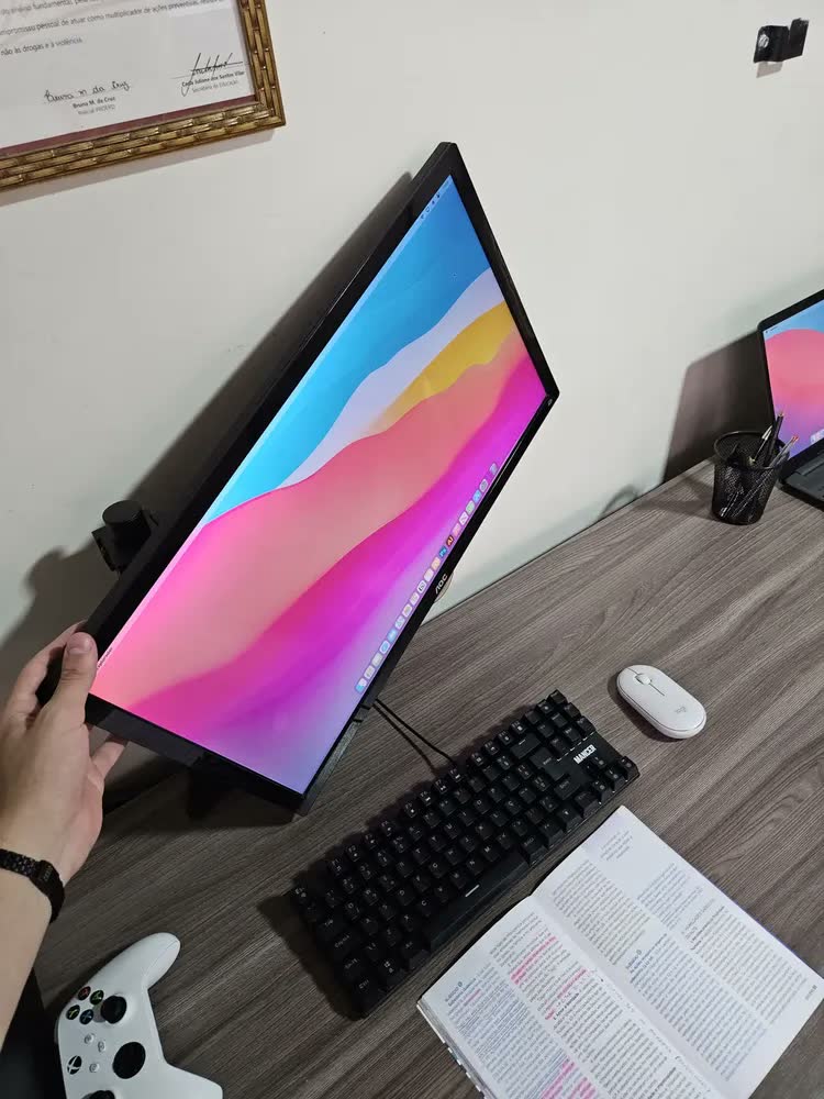 foto de Suporte Articulado Monitor Mesa 17 a 34 7kg Ergonômico F50N ELG