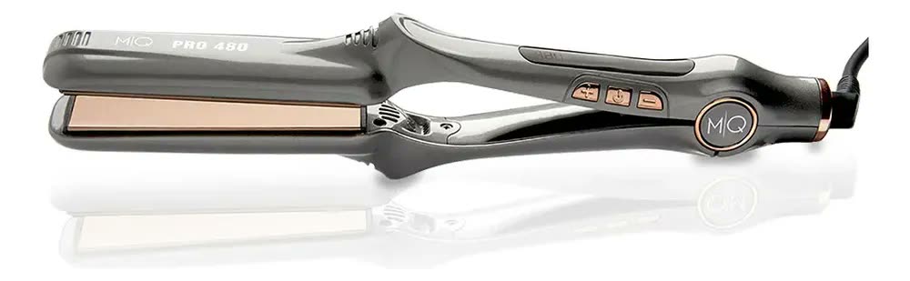 foto de Chapinha De Cabelo Mq Professional Titanium Pro 480 Cor Chumbo