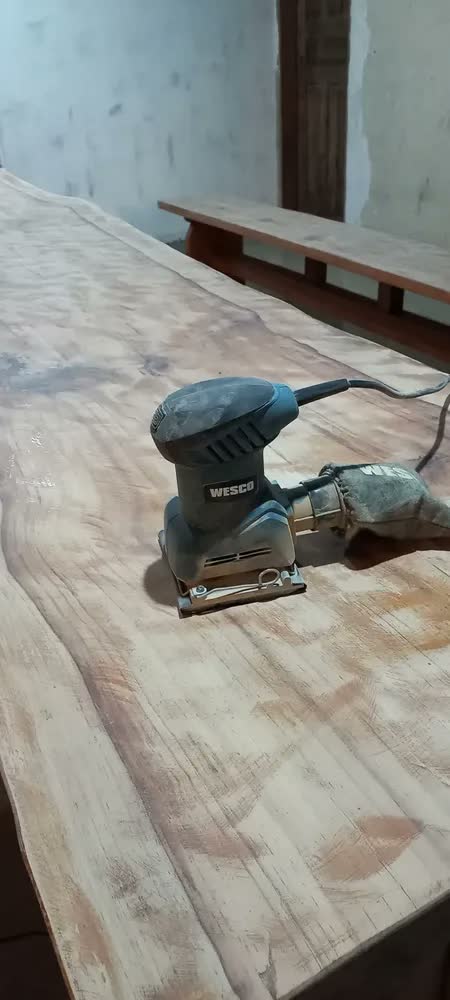 foto de Lixadeira Orbital Oscilante 240w Ws4151 Wesco Com 3 Lixas