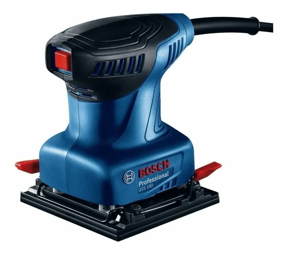 Lixadeira Profissional Orbital Bosch Professional Gss 140 Azul 127v