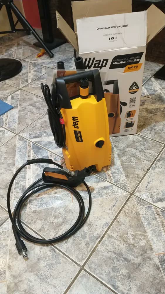 foto de Lavadora de Alta Pressão 1400w WAP Atacama Smart 2200