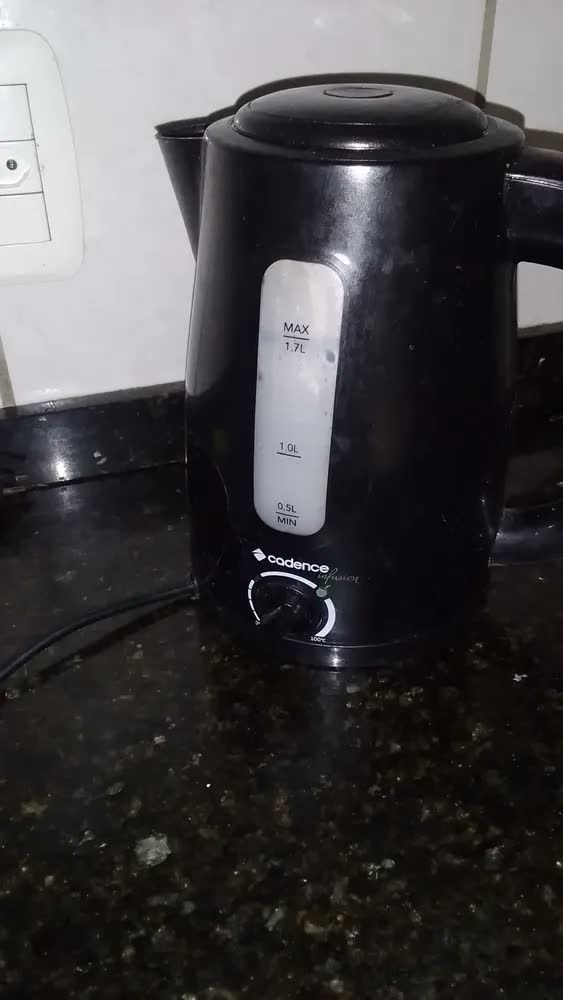 foto de Chaleira Elétrica Cadence Infusion 1,7l Cor Preto