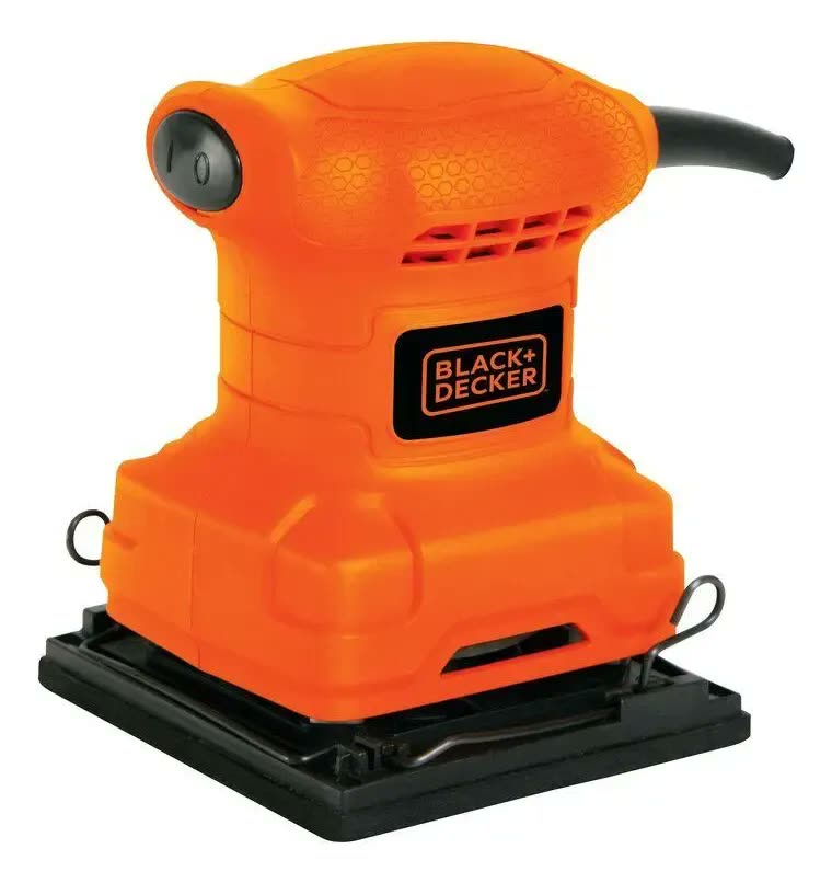 Lixadeira Orbital Elétrica Black Decker, Modelo BS200