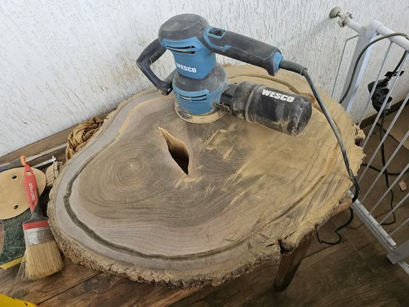 foto de Lixadeira Roto Orbital Wesco WS4265 400W 125mm Velocidade Variável