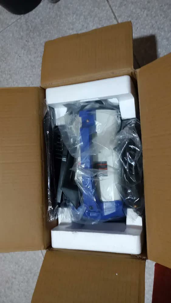 foto de Máquina solda inverter Touch 150 BV branco/azul Profissional Boxer