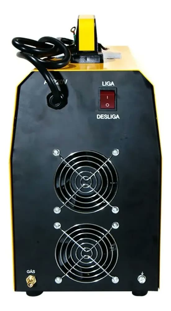 Máquina de solda inverter Lynus LIS-250AL Power amarela e preta 50Hz/60Hz