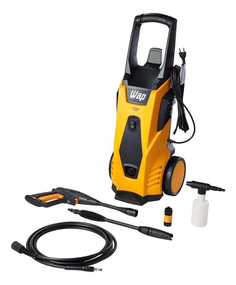 Lavadora de Alta Pressão WAP Líder 2200 1750W de Potência 1800PSI com Aplicador de Detergente