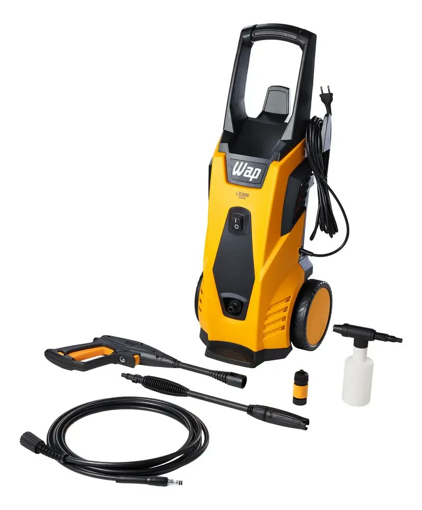 Lavadora de Alta Pressão WAP Líder 2200 1750W de Potência 1800PSI com Aplicador de Detergente