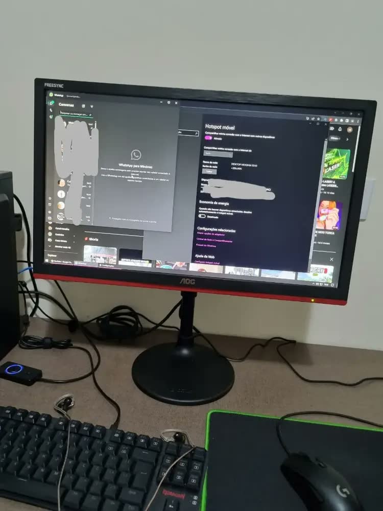 foto de Suporte Monitor Até 26 Organizador De Cabos Led Lcd Avatron
