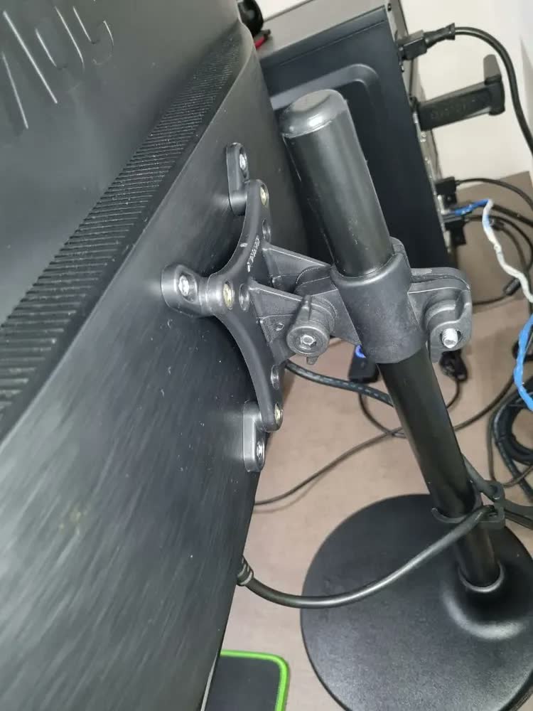 foto de Suporte Monitor Até 26 Organizador De Cabos Led Lcd Avatron
