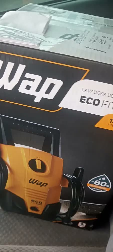 foto de Lavadora De Alta Pressão Wap Ecofit 2200 De 1400w Com 1500ps