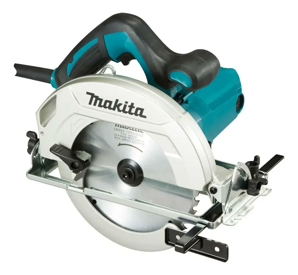 Serra Circular Para Madeira 7.1/4pol 1600w - Hs7010 Makita Cor Azul-turquesa