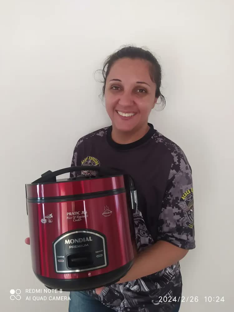 foto de Panela Elétrica de Arroz Mondial 700W - PE-46-10X