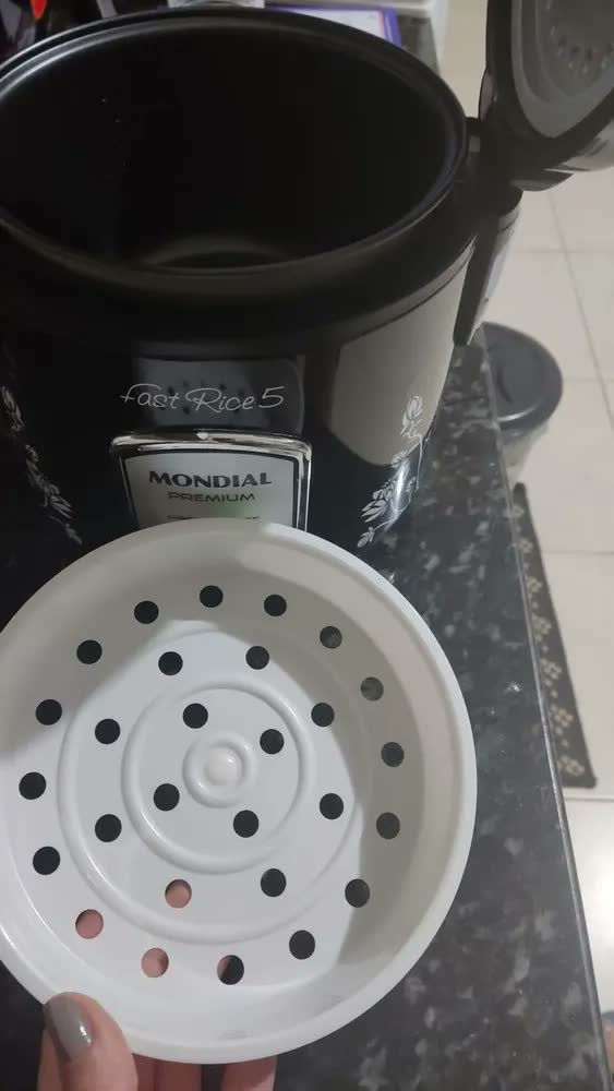 foto de Panela De Arroz Fast Rice 5 Premium Mondial NPE-08-5X