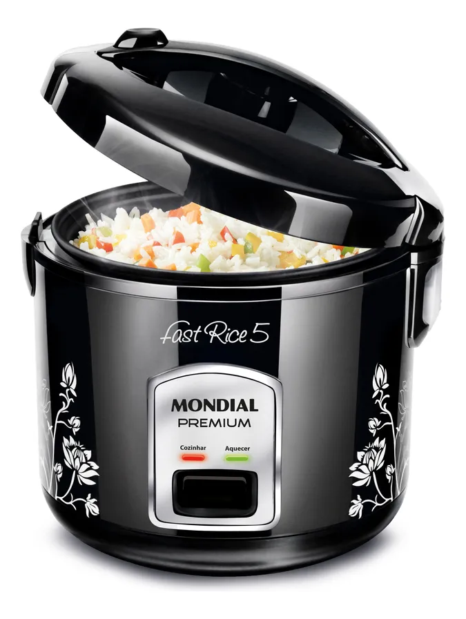 foto de Panela De Arroz Fast Rice 5 Premium Mondial NPE-08-5X