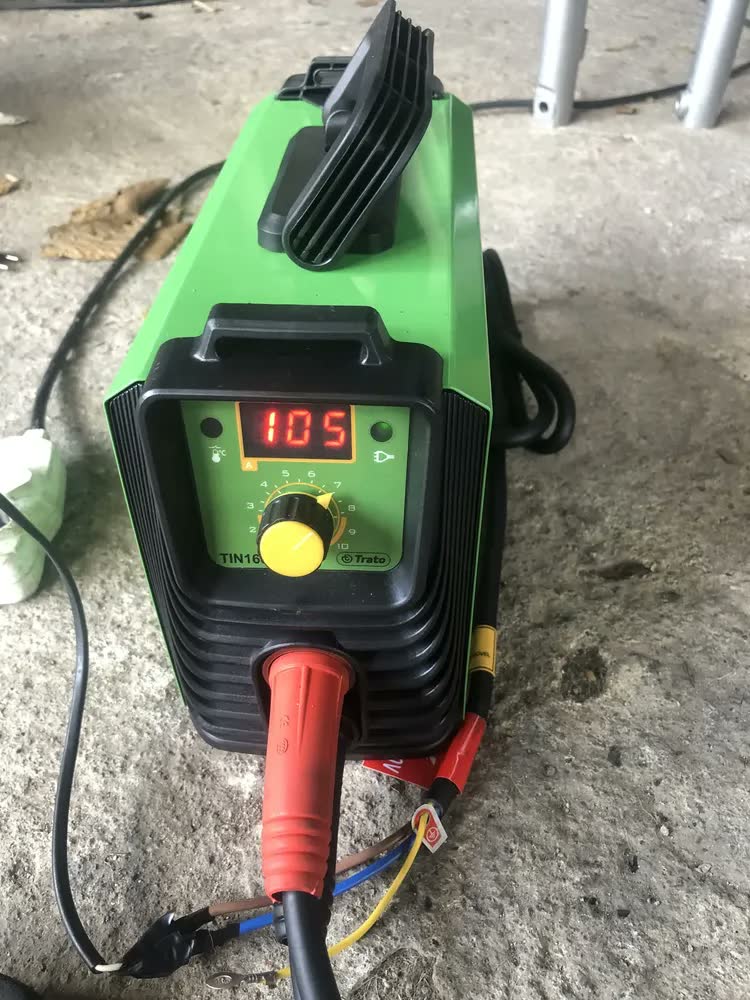 foto de Máquina Solda Inversora 160a Mma Tiglift Tin160 BIVOLT Trato Cor Verde-escuro