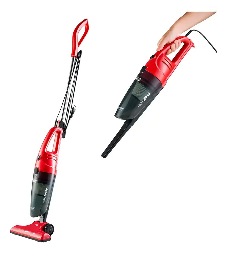 Aspirador de Pó Vertical 2 em 1 WAP High Speed 1000W