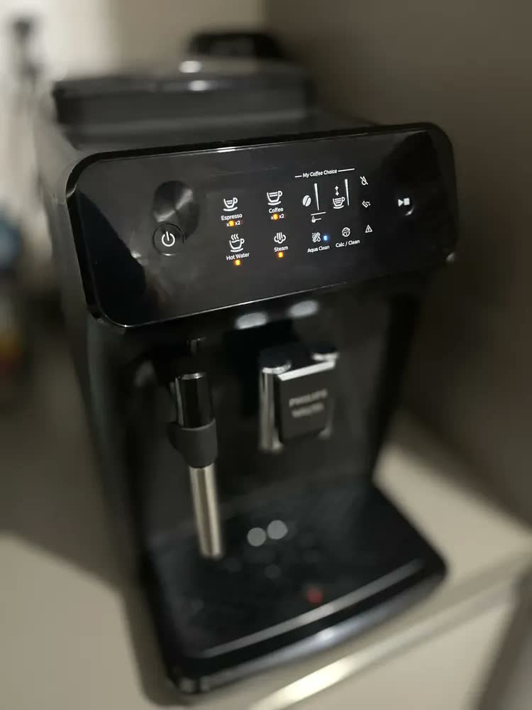 foto de Cafeteira Espresso Philips Walita Cor Preto