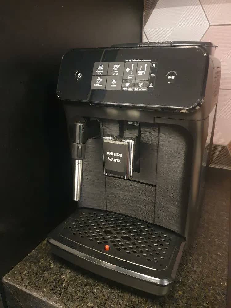 foto de Cafeteira Espresso Philips Walita Cor Preto